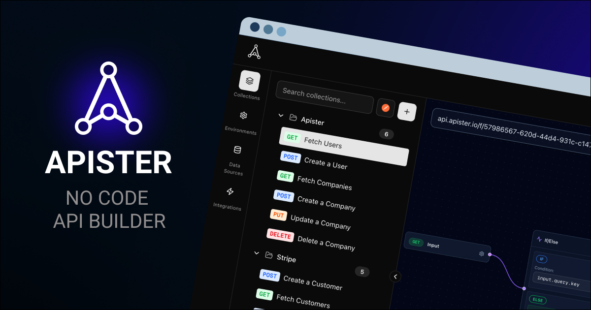 Apister - No-Code API Builder | Create & Deploy APIs Easily